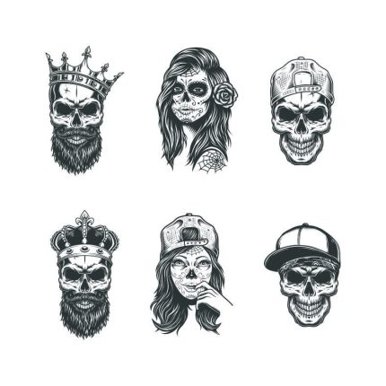 skull designs