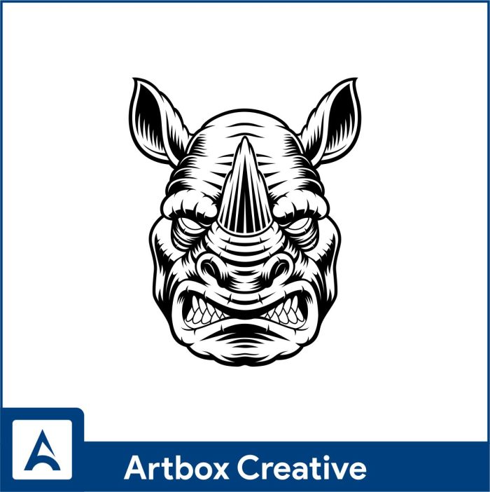 rhino face design