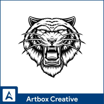 tiger face design