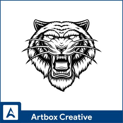 tiger face design