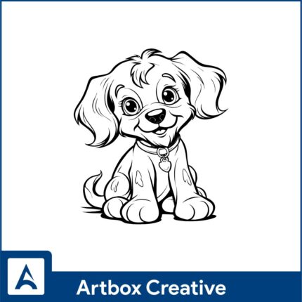 cute dog design 1