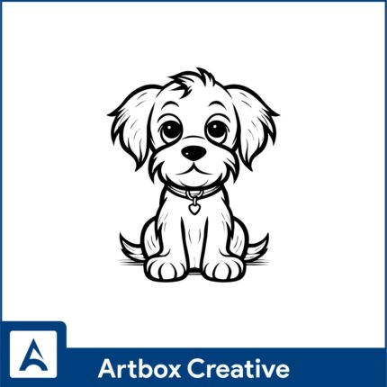 cute dog design