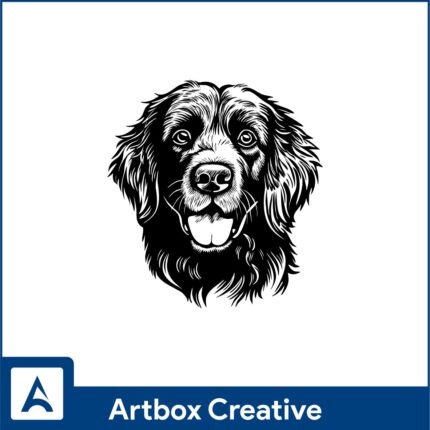 Dog Face Logo Design