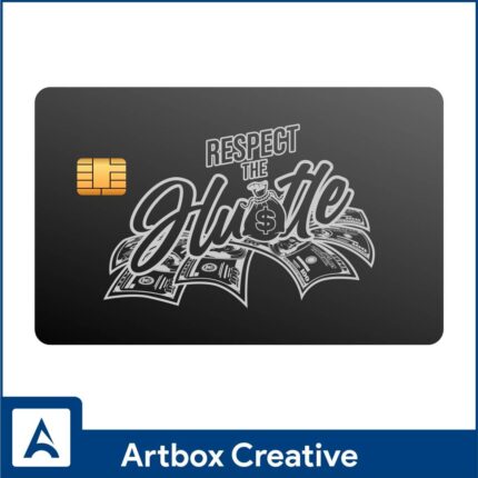 Hustle card design