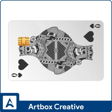 Queen credit card design