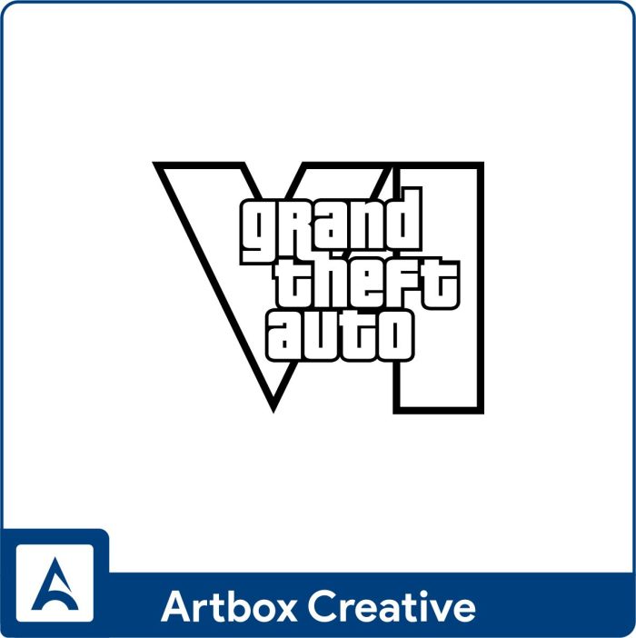 Grand theft auto logo