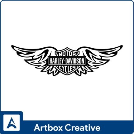 Harley davidson wings logo