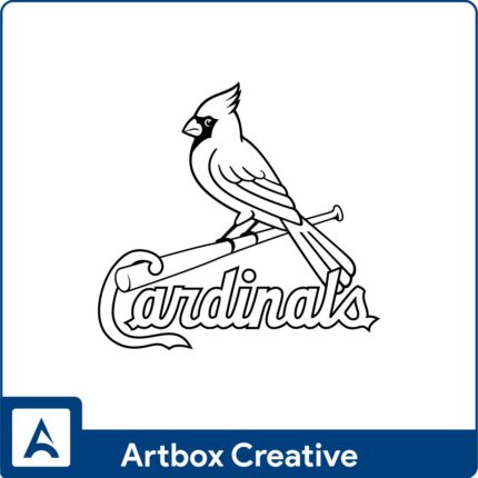Minimalist Cardinals Logo Design