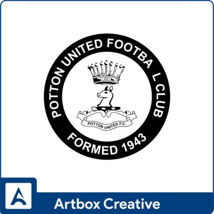 Potton united football logo