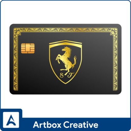 Ferrari card design