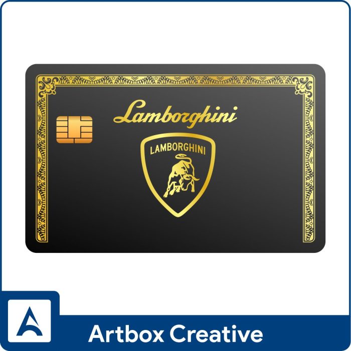 Lamborgini card design