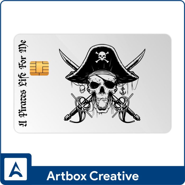 Pirate card design