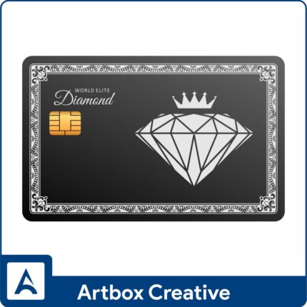 Diamond Border Card