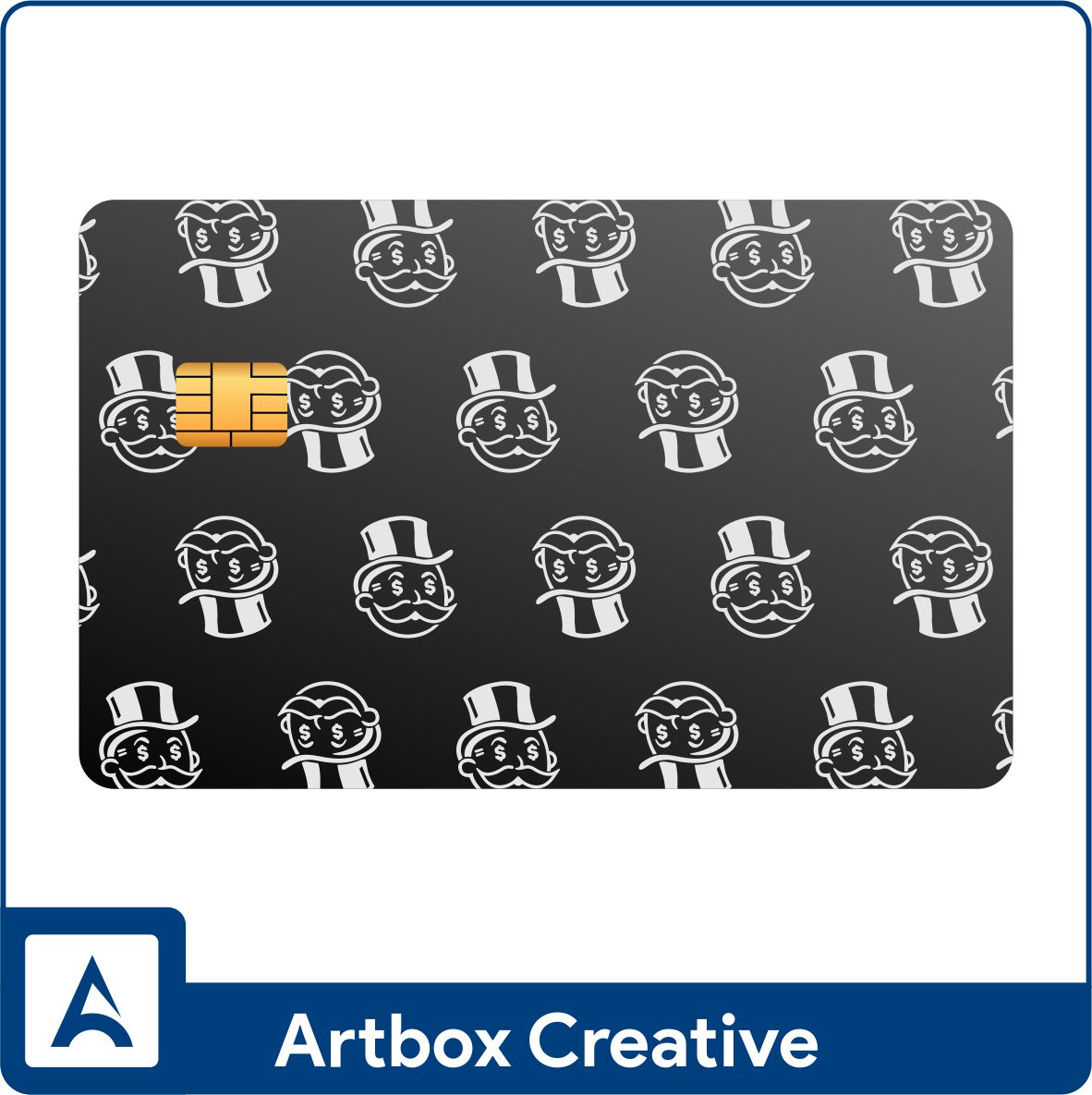 Bitcoin Head Card