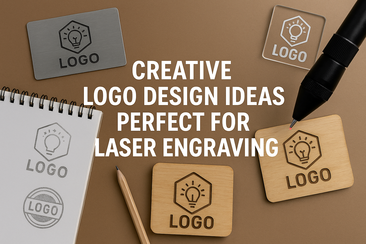 Creative Logo Design Ideas Perfect for Laser Engraving
